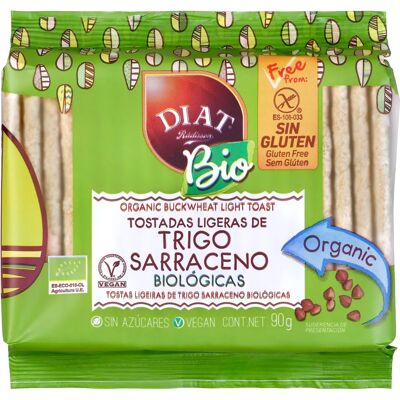 Tostadas de Trigo Sarraceno Orgánico Light - Sin Gluten Snack Tostadas de Trigo Sarraceno Orgánico Light - Sin Gluten Snack