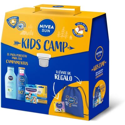Kit completo de protección solar NIVEA SUN para campamento de verano Kit completo de protección solar NIVEA SUN para campamento de verano