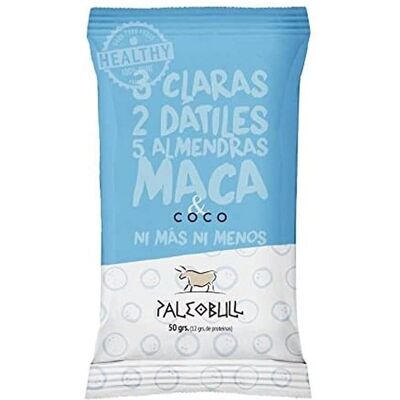 Barras de coco e maca Paleobull - 15 x 50g Barras de coco e maca Paleobull - 15 x 50g