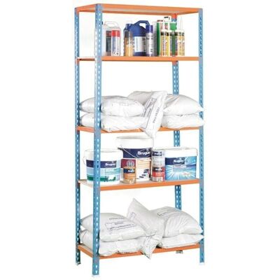 Ehlis Modelo 5/400 Estantería Azul-Naranja - Unidad de Estantería Ehlis Modelo 5/400 Estantería Azul-Naranja - Unidad de Estantería