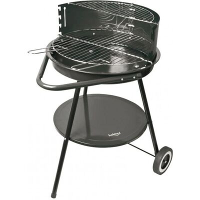 Parrilla de Carbón Habitex Altura Regulable - 45 cm, Negra Parrilla de Carbón Habitex Altura Regulable - 45 cm, Negra