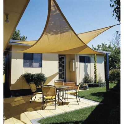 Lista Toldo sombra triangular Arena - 3,6x3,6mts Lista Toldo sombra triangular Arena - 3,6x3,6mts