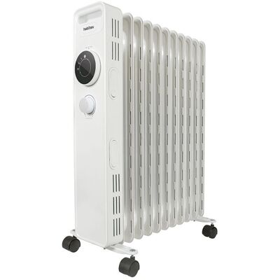 Radiador de aceite Habitex H461 - Termostato ajustable, 3 potencias Radiador de aceite Habitex H461 - Termostato ajustable, 3 potencias