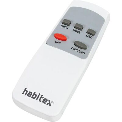 Ventilador de pared HABITEX VTP-45M - Control remoto - Ahorro de espacio Ventilador de pared HABITEX VTP-45M - Control remoto - Ahorro de espacio