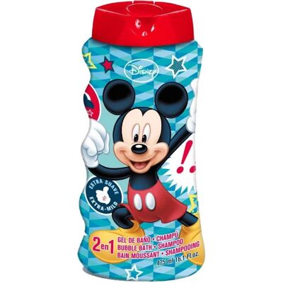 Disney Mickey Modello 2-in-1 Shampoo e Gel Doccia - Bambini 475ml Disney Mickey Modello 2-in-1 Shampoo e Gel Doccia - Bambini 475ml