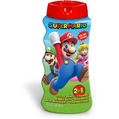 Lorenay Super Mario Bros 2-in-1 Gel en Shampoo 475ml Lorenay Super Mario Bros 2-in-1 Gel en Shampoo 475ml