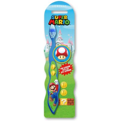 Cepillo de dientes de dibujos animados Super Mario - Niños y adultos - Cerdas suaves Cepillo de dientes de dibujos animados Super Mario - Niños y adultos - Cerdas suaves