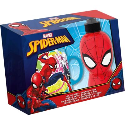 Σετ μπάνιου και σαμπουάν Marvel Spiderman Σετ μπάνιου και σαμπουάν Marvel Spiderman