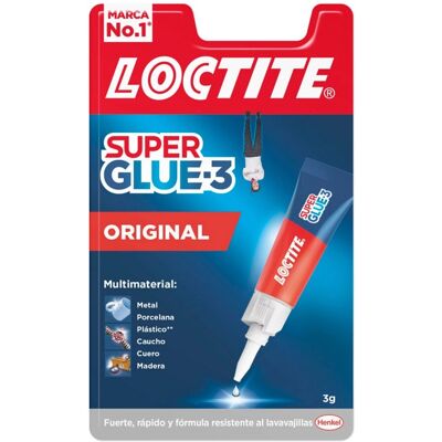 Loctite Super Glue 3 - Colle - Publicité Loctite Super Glue 3 - Colle - Publicité
