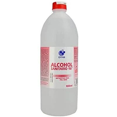 Dyns Sanitary Alcohol 96% - Unisex - 1L - Sanitary Alcohol Dyns Sanitary Alcohol 96% - Unisex - 1L - Sanitary Alcohol