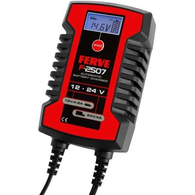Ferve Acculader HF 12V 7A - 14Ah-230Ah Ferve Acculader HF 12V 7A - 14Ah-230Ah