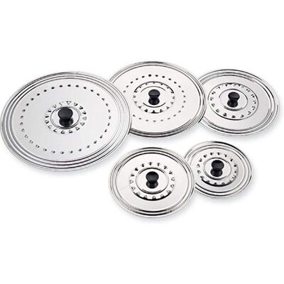 Ilsa 36 cm Rvs Kookplaatdeksel - Spatbescherming Ilsa 36 cm Rvs Kookplaatdeksel - Spatbescherming