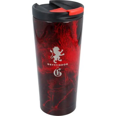 Harry Potter 425ml Caneca de viagem em aço inoxidável - Casa Hogwarts Harry Potter 425ml Caneca de viagem em aço inoxidável - Casa Hogwarts