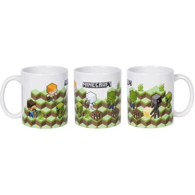 Minecraft - BM-221127 - Többszínű kerámikus bögre 325ml Minecraft - BM-221127 - Többszínű kerámikus bögre 325ml