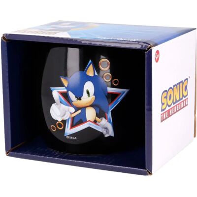 Mug Globe Sonic - Céramique 380 ml - Trade Invaders - Publicité Mug Globe Sonic - Céramique 380 ml - Trade Invaders - Publicité