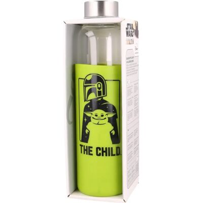 Skleněná láhev Star Wars Yoda Mandalorian - 585ml Skleněná láhev Star Wars Yoda Mandalorian - 585ml