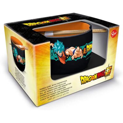 Stor Dragon Ball Ramen Kom met eetstokjes - Keukenbenodigdheden - 0,5L Stor Dragon Ball Ramen Kom met eetstokjes - Keukenbenodigdheden - 0,5L