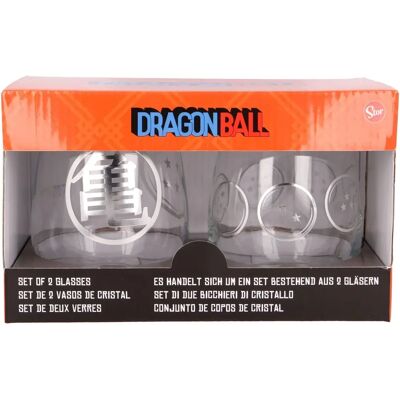 Ensemble de Cristal Dragon Ball - Transparent - Taille unique - Verres - Publicité Ensemble de Cristal Dragon Ball - Transparent - Taille unique - Verres - Publicité