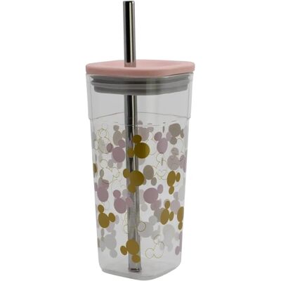 Stor Mickey Mouse Acryl-Getränkeglas - 540 Ml Stor Mickey Mouse Acryl-Getränkeglas - 540 Ml