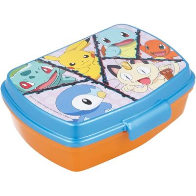 Pokémon Többszínű Téglalap alakú Ebéddoboz - Gyerekbarát, BPA-mentes Pokémon Többszínű Téglalap alakú Ebéddoboz - Gyerekbarát, BPA-mentes