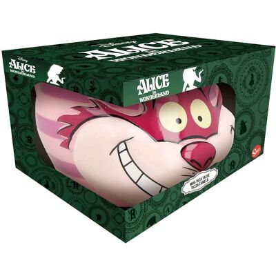 DISNEY - Alice - Chat de Cheshire - Mug 3D - 330 ml - Tasses et mugs - Publicité DISNEY - Alice - Chat de Cheshire - Mug 3D - 330 ml - Tasses et mugs - Publicité
