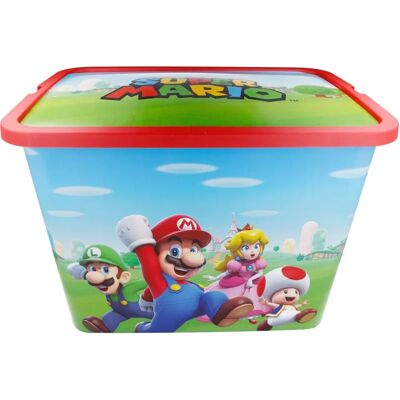Super Mario Storage Box - Blue - 23L Storage Box Super Mario Storage Box - Blue - 23L Storage Box