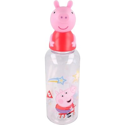 Stor Peppa Pig 3D Figurine Water Bottle - Water Bottle Stor Peppa Pig 3D Figurine Water Bottle - Water Bottle