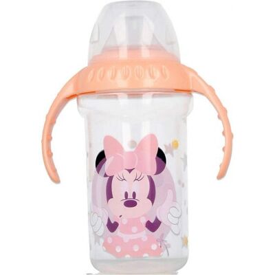 Mug de Voyage Disney Baby Minnie Mouse - 330ml - Rose, Transparent - Publicité Mug de Voyage Disney Baby Minnie Mouse - 330ml - Rose, Transparent - Publicité