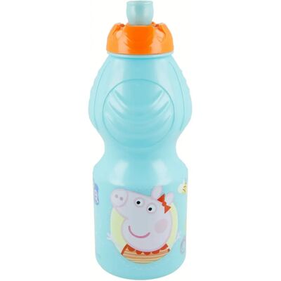 Bouteille d'eau Greta Gris - 400ml - Sans BPA - Pour enfants - Unisexe Bouteille d'eau Greta Gris - 400ml - Sans BPA - Pour enfants - Unisexe