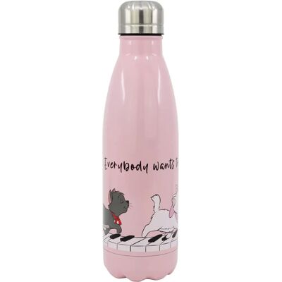 Bouteille en Acier Inoxydable Disney Marie - 780ml - Résistante & Élégante Bouteille en Acier Inoxydable Disney Marie - 780ml - Résistante & Élégante