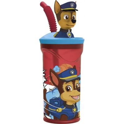 Verre d'eau Paw Patrol Chase 3D Figurine - Gobelet enfant - Publicité Verre d'eau Paw Patrol Chase 3D Figurine - Gobelet enfant - Publicité