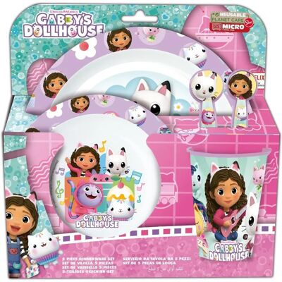 Gabbys Gabbys 5-delat Tallriksset - Barnens Servis Gabbys Gabbys 5-delat Tallriksset - Barnens Servis