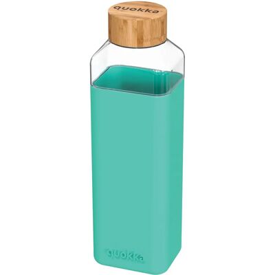 Quokka Storm - Turchese 700 ML Bottiglia d'acqua in vetro Quokka Storm - Turchese 700 ML Bottiglia d'acqua in vetro