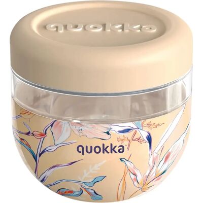 Pricenet Quokka Bubble Food Jar - Vintage Floral - Contenitore alimenti Pricenet Quokka Bubble Food Jar - Vintage Floral - Contenitore alimenti