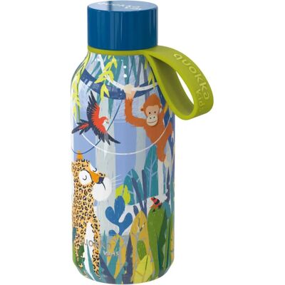 Quokka Kids Jungle 330ml Thermos avec Sangle - Publicité Quokka Kids Jungle 330ml Thermos avec Sangle - Publicité