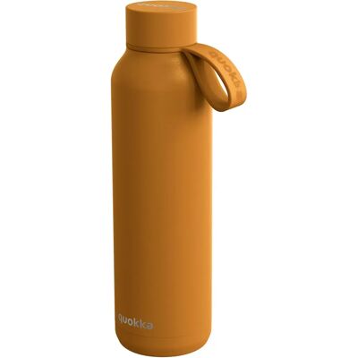 Bouteille Thermos en Acier Inoxydable Moutarde Quokka - 630ml Extérieur Résistante - Publicité Bouteille Thermos en Acier Inoxydable Moutarde Quokka - 630ml Extérieur Résistante - Publicité