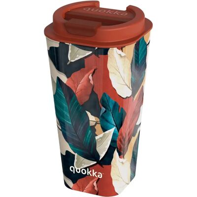 Pricenet Quokka Tasse à café Automne - Verre en plastique à double paroi 450 ml Pricenet Quokka Tasse à café Automne - Verre en plastique à double paroi 450 ml