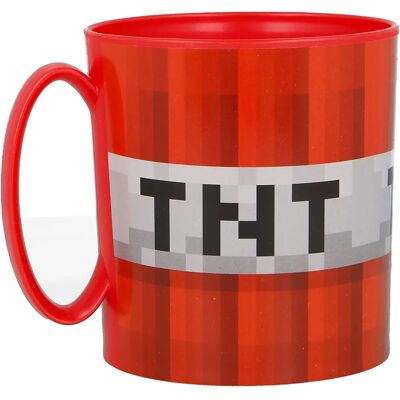 Mug Minecraft - Rouge - 350ml - Compatible micro-ondes - Publicité Mug Minecraft - Rouge - 350ml - Compatible micro-ondes - Publicité