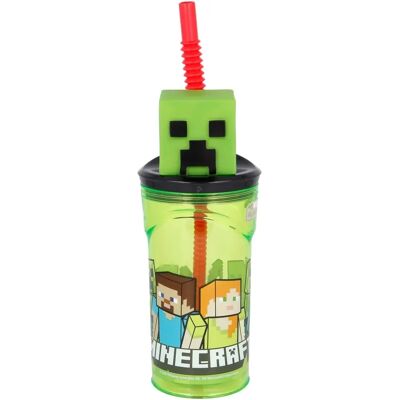 Bouteille d'eau Minecraft - 360ml - Transparent Bouteille d'eau Minecraft - 360ml - Transparent