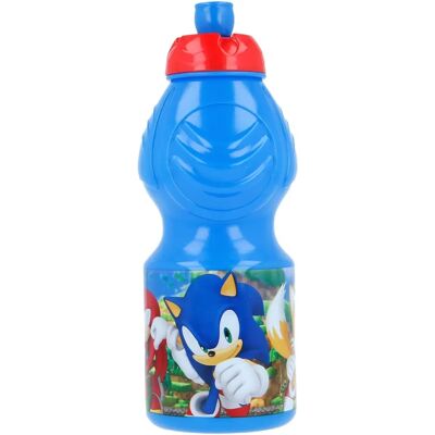Bouteille d'eau Sonic pour enfants - 400ml Bleu Bouteille d'eau Sonic pour enfants - 400ml Bleu