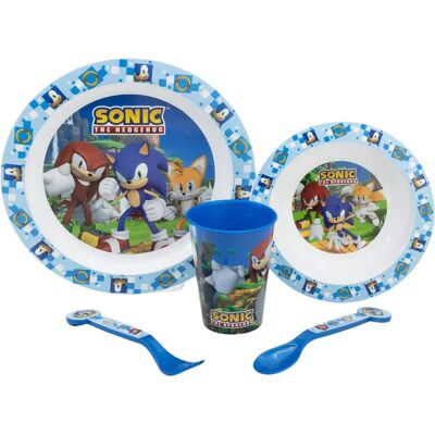 Ensemble de Vaisselle Micro-ondes Sonic pour Enfants - 5 Pièces Ensemble de Vaisselle Micro-ondes Sonic pour Enfants - 5 Pièces