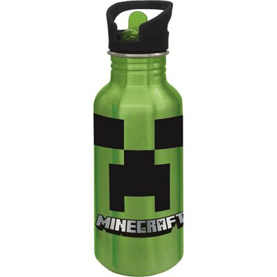Stor - MINECRAFT ALU Bottle Sipper - Trinkflasche Stor - MINECRAFT ALU Bottle Sipper - Trinkflasche