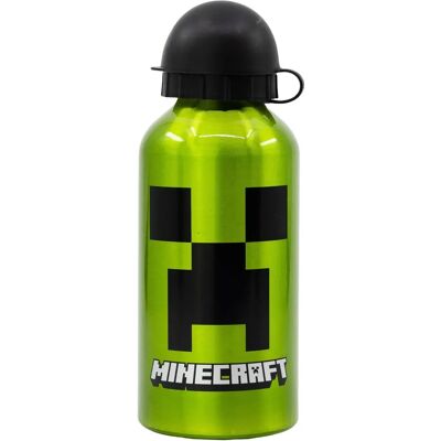Minecraft Creeper Groene Waterfles - 400 ml Minecraft Creeper Groene Waterfles - 400 ml
