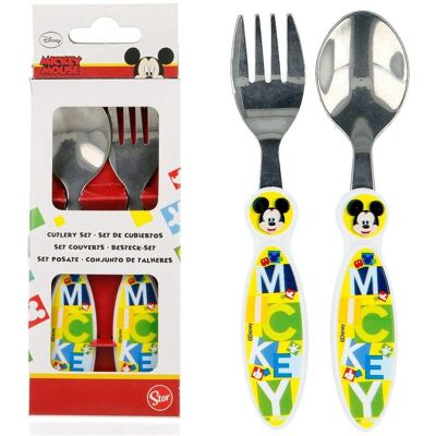 Disney - MOU63877-70-U - Metal - Conjunto de talheres Disney - MOU63877-70-U - Metal - Conjunto de talheres