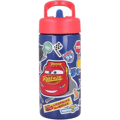 Disney Cars Vannflaske - 410ml Lekkasjesikker Barne Drikkeflaske Disney Cars Vannflaske - 410ml Lekkasjesikker Barne Drikkeflaske