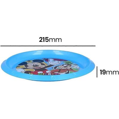 Pricenet Mickey Mouse - Assiette à dessert - bleu - Publicité Pricenet Mickey Mouse - Assiette à dessert - bleu - Publicité