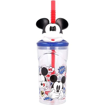 Gobelet enfant Mickey 3D Disney - Réutilisable 360ml - Publicité Gobelet enfant Mickey 3D Disney - Réutilisable 360ml - Publicité