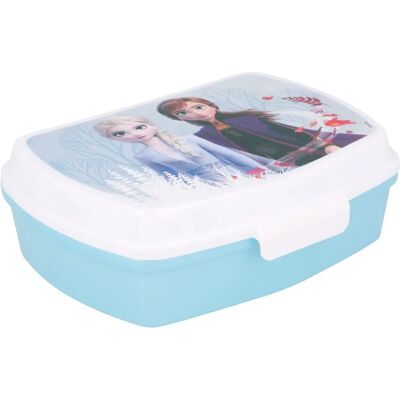 Boîte à lunch Frozen Disney Elsa Anna - Conception enfant, Sans BPA, 17x5.6x13.3 cm - Publicité Boîte à lunch Frozen Disney Elsa Anna - Conception enfant, Sans BPA, 17x5.6x13.3 cm - Publicité