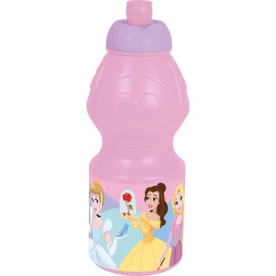 Dziecięca butelka na wodę Disney Princess 400ml - Bez BPA, Antypoślizgowa Dziecięca butelka na wodę Disney Princess 400ml - Bez BPA, Antypoślizgowa
