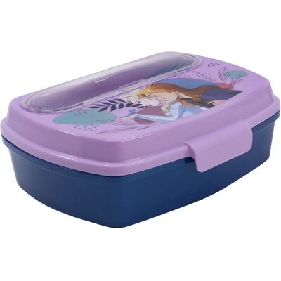Rosa Frozen Sandwichbox mit Besteck - Sandwichbox Rosa Frozen Sandwichbox mit Besteck - Sandwichbox